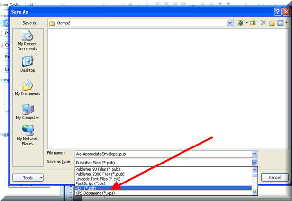 Ms Publisher 2007 Save As Pdf